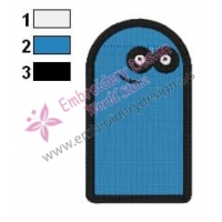 Bloo Fosters Home Embroidery Design